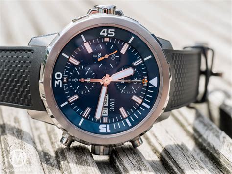 iwc aquatimer jacques cousteau review|iwc aquatimer 3719.